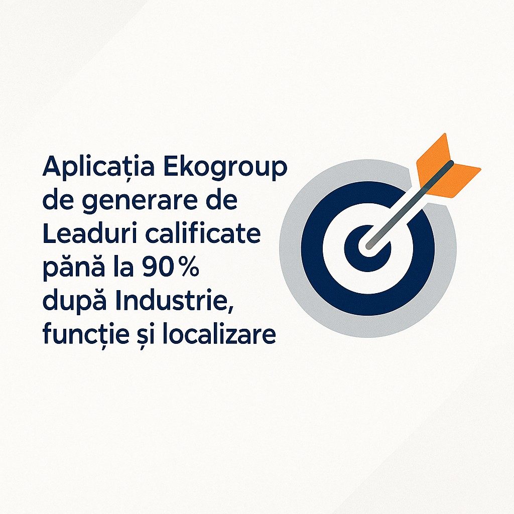 Automatizare Vânzări B2B în 2025: Eduard Petrescu Dezvăluie Potențialul Aplicației Ekogroup de Generare Lead-uri pe LinkedIn